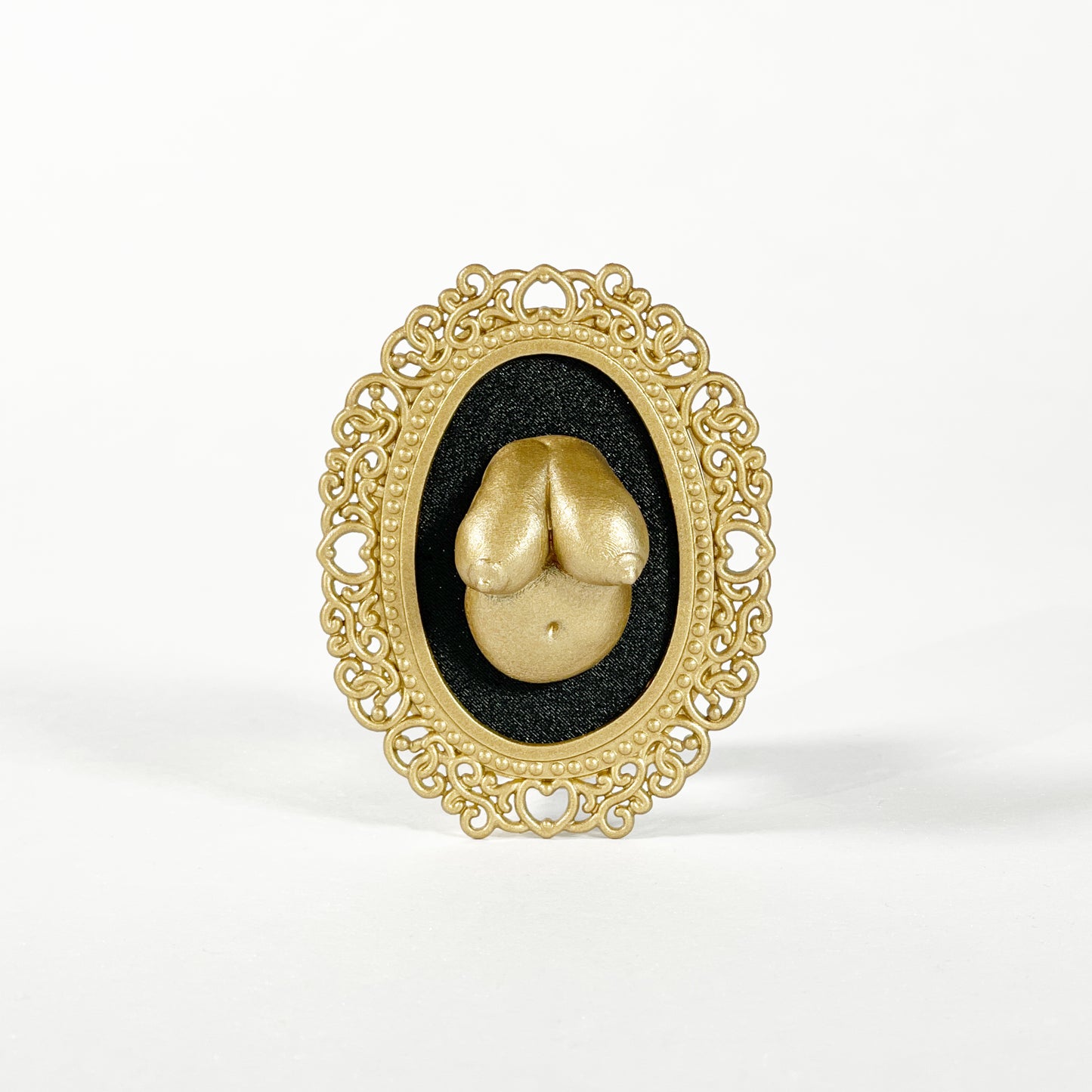 Dicke Möpse - 3D Kühlschrankmagnet - Heiße Kurven