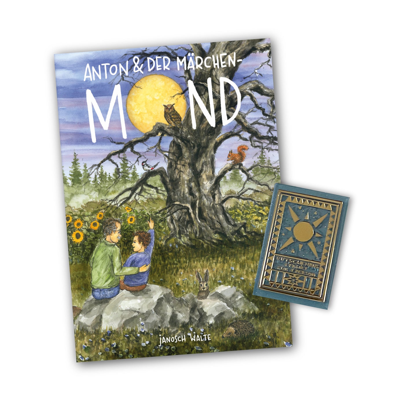 Anton und der Märchenmond inkl. Fahrchip für den Rutschenbus