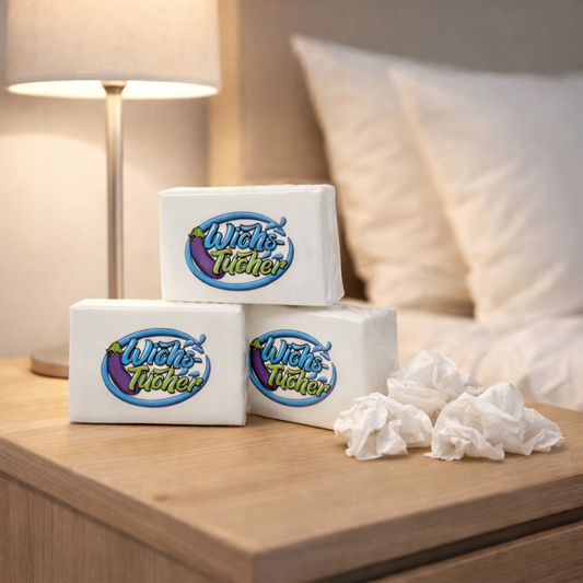 Wichstücher für den JGA Bauchladen | Lustige Füllung | Befüllungsmaterial | Geschenk für Ihn | 5 Packungen