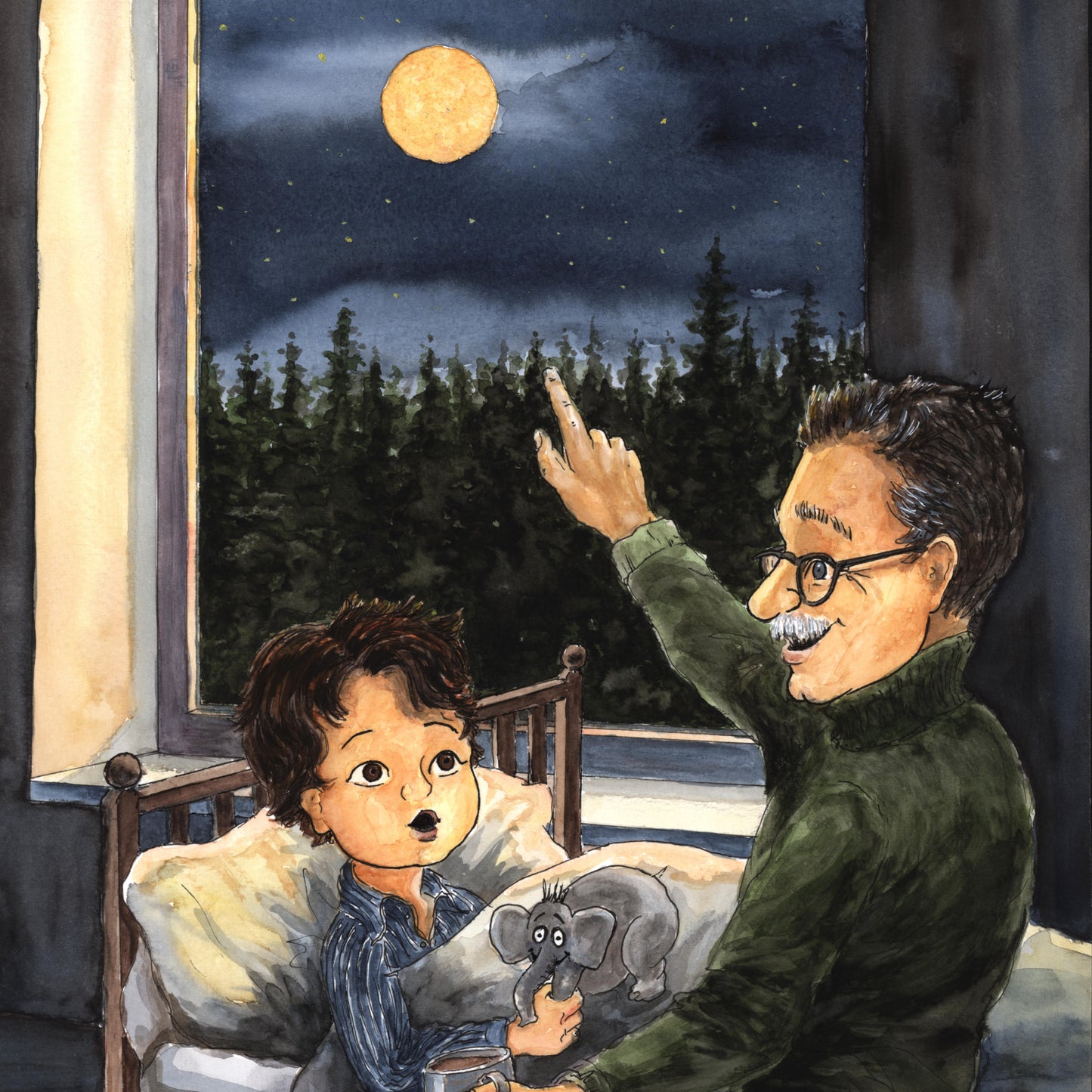 Anton und der Märchenmond inkl. Fahrchip für den Rutschenbus