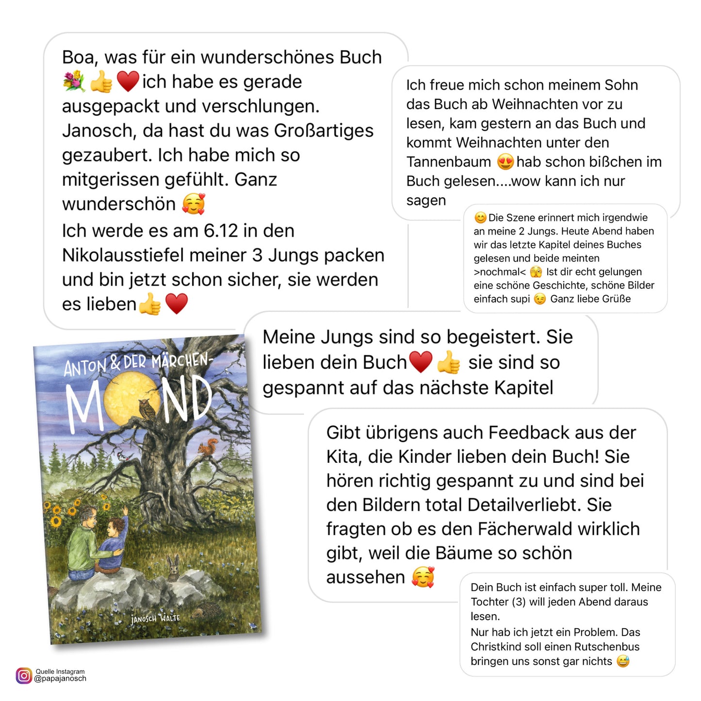 Anton und der Märchenmond inkl. Fahrchip für den Rutschenbus