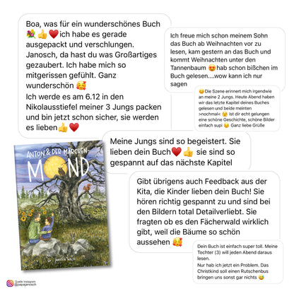 Anton und der Märchenmond inkl. Fahrchip für den Rutschenbus