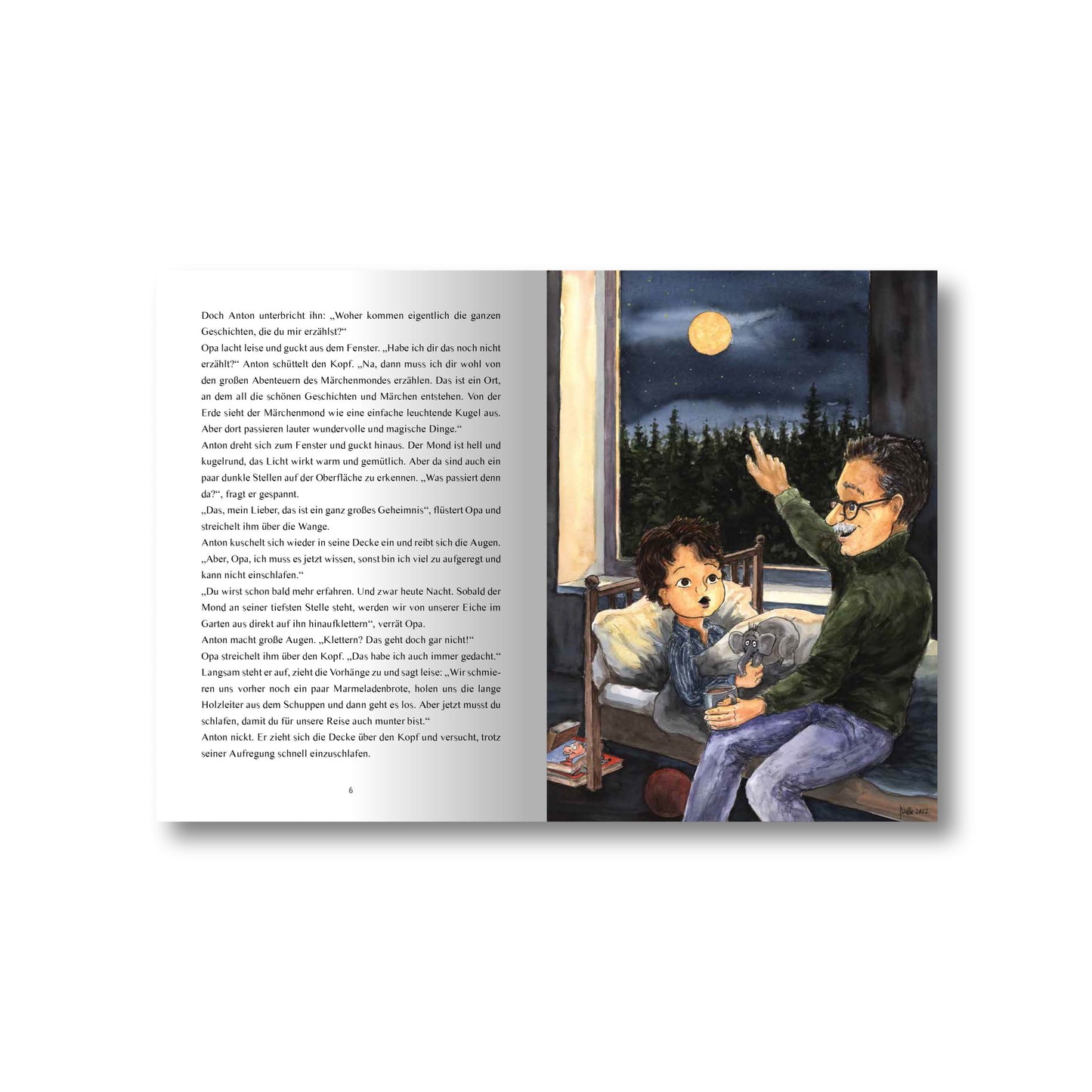 Anton und der Märchenmond inkl. Fahrchip für den Rutschenbus