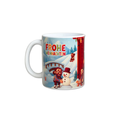 NEU! Martins Xmas Becher | Frohe Weihnachten inkl. QR Code | Begrenzte Stückzahl