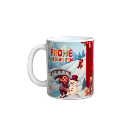 NEU! Martins Xmas Becher | Frohe Weihnachten inkl. QR Code | Begrenzte Stückzahl